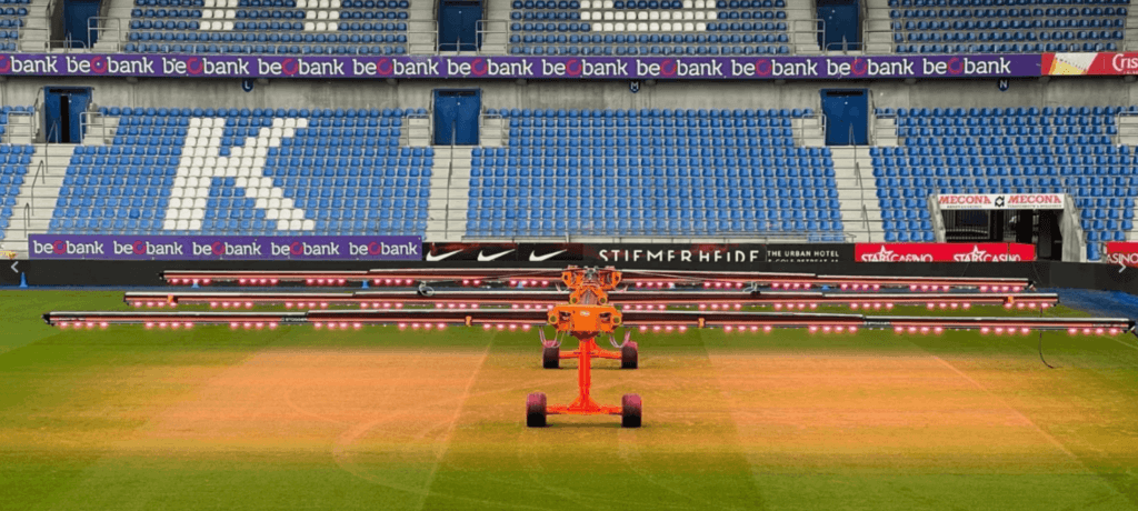 Stogger op het veld