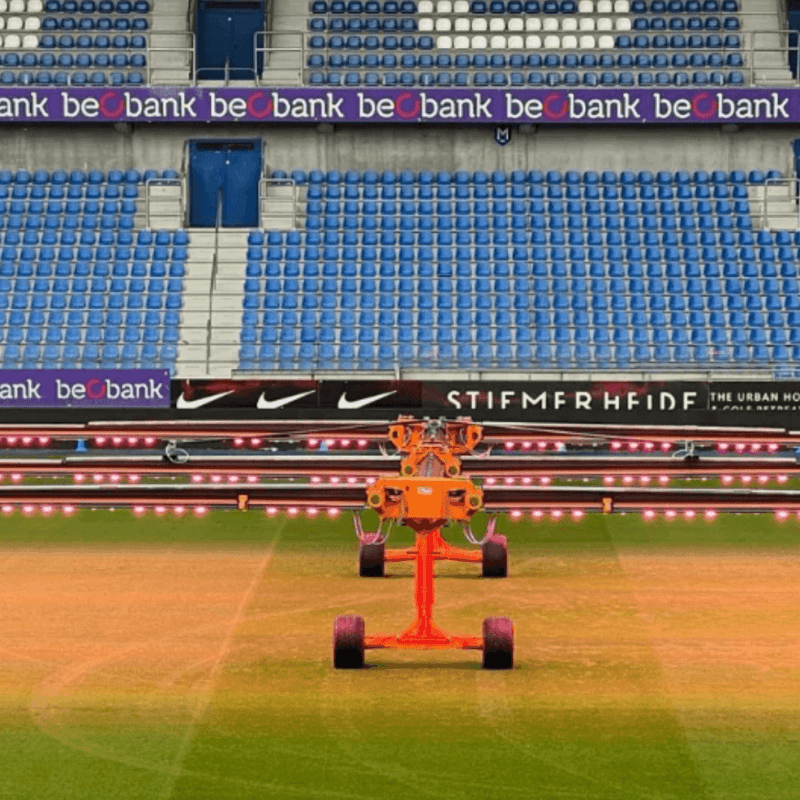 Stogger op het veld