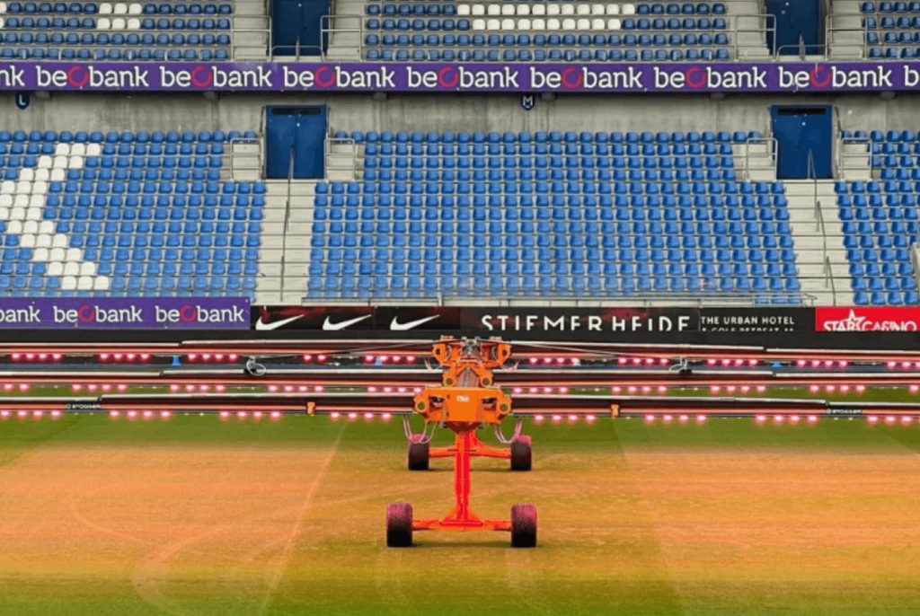 Stogger op het veld