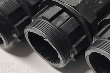 Hybride injection moulding en pultrusie